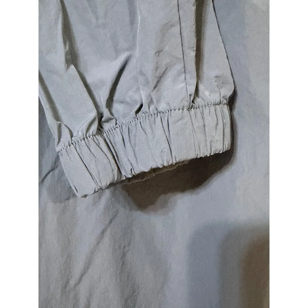 Banana Republic Mens Slim Fit Grey Nylon Blend‎ Ripstop Jogger Pants Small